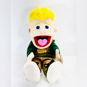 Silly Puppet 14" Eddie, Peach Boy, Hand Puppet NWT